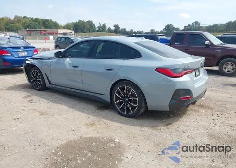 2023 BMW I4 Edrive40 z USA, uszkodzony, nr VIN WBY73AW03PFN60829